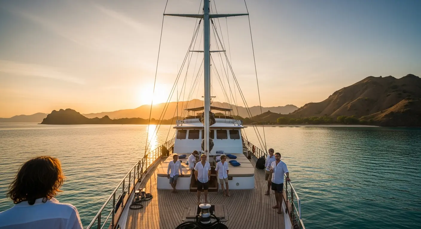 Luxury Yacht Charter Indonesia — UHNW Phinisi + Motoryacht Expeditions